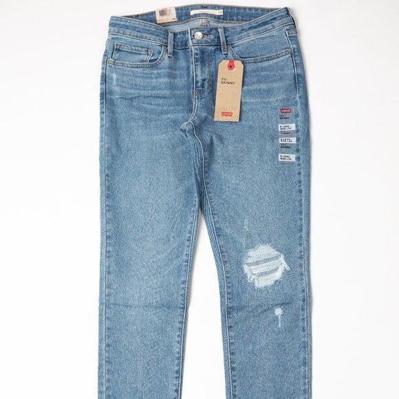 Levi's Denim - Final offer ❗ Levis 711 Skinny Destruction Size 6